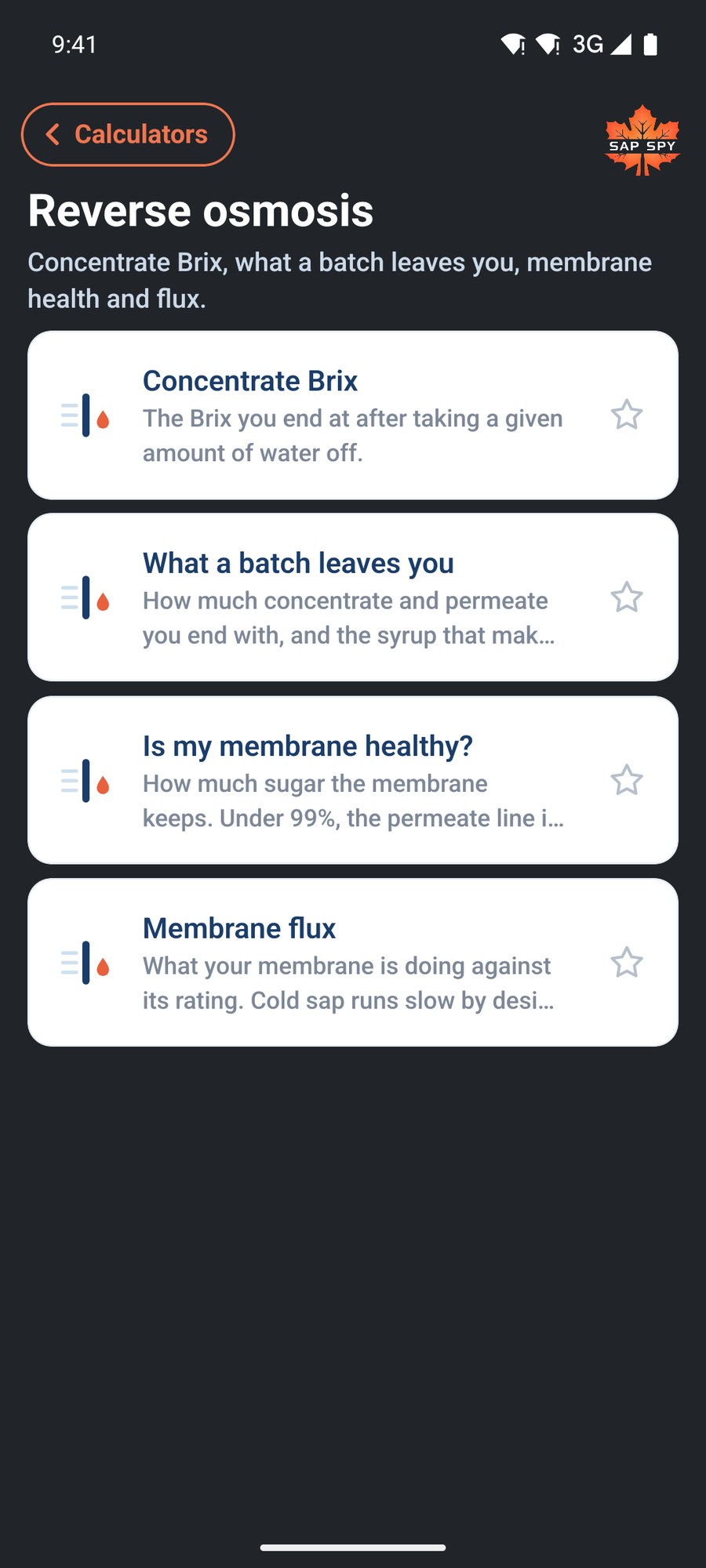 The Reverse osmosis chapter